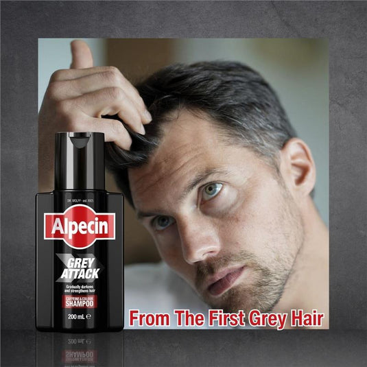 Alpecin Grey Attack Caffeine & Colour Shampoo 200ml