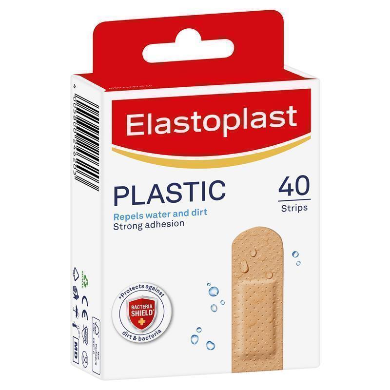 Load image into Gallery viewer, Elastoplast Plastic Strips 40 Pack
