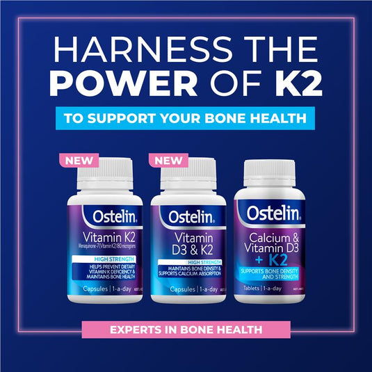 Ostelin Vitamin K2 120 Capsules Exclusive Size