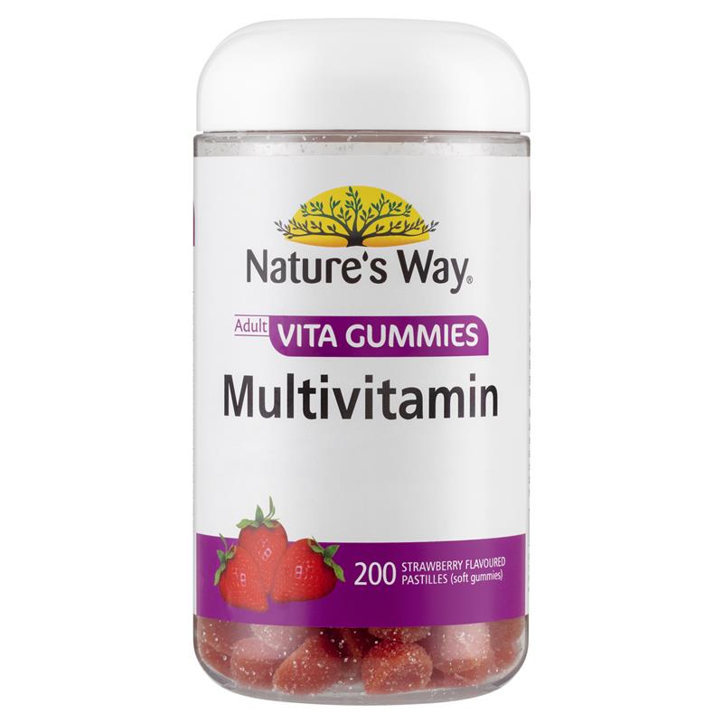 Load image into Gallery viewer, Nature's Way Adult Vita Gummies Multivitamin 200 Gummies Exclusive Size
