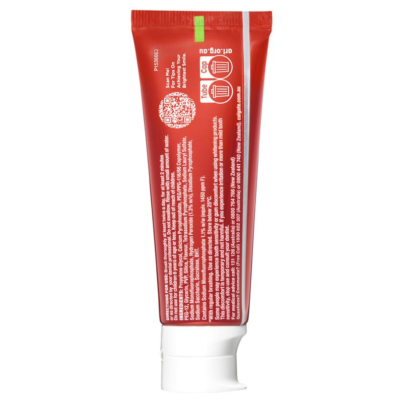 Load image into Gallery viewer, Colgate Toothpaste Optic White Stain Fighter Enamel Care 100g

