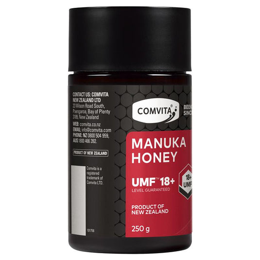 Comvita UMF 18+ Manuka Honey 250g (Not For Sale In WA)