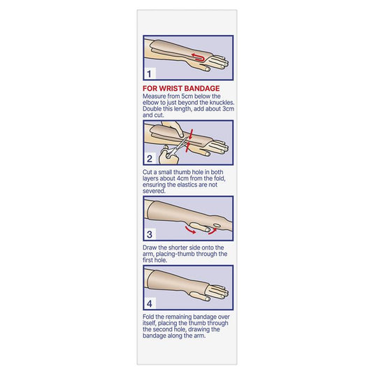 Elastoplast Elastic Tubular Support Bandage Size C Small 15-25cm