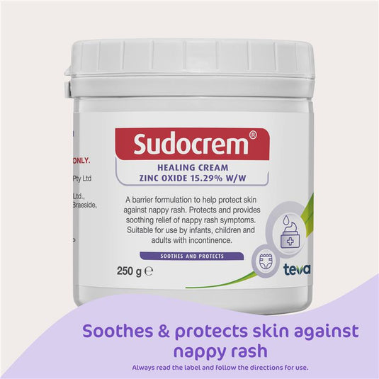 Sudocrem Healing Cream 250g for Nappy Rash