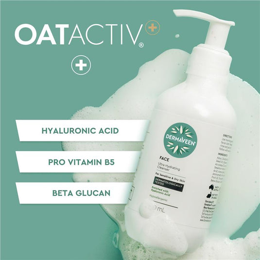 DermaVeen Face Ultra Hydrating Cleanser 200ml