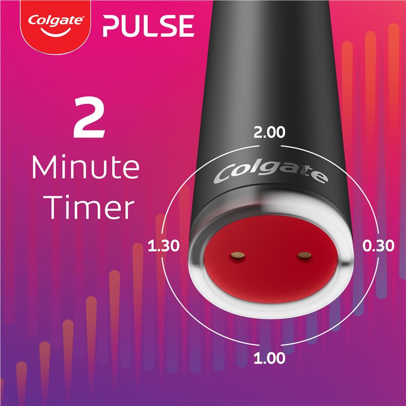 Load image into Gallery viewer, Colgate Power Toothbrush Series 2 Pulse Deep Clean &amp; Whitening Red
