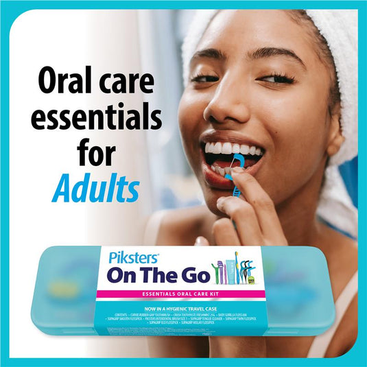 Piksters On The Go Essentials Oral Care Kit