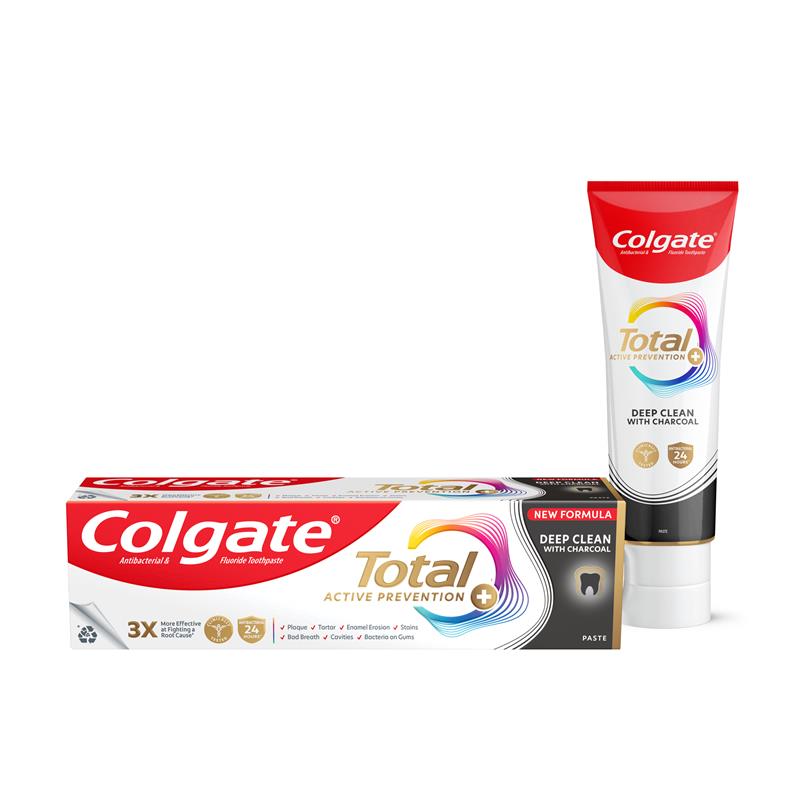 Load image into Gallery viewer, Colgate Toothpaste Total Active Prevention Deep Clean with Charcoal 200g
