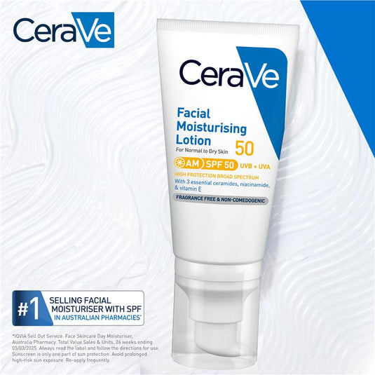CeraVe Facial Moisturising Lotion SPF 50 52ml