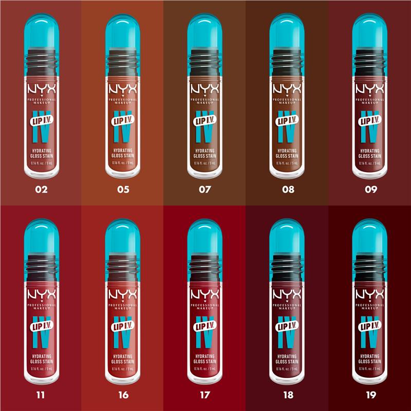 Load image into Gallery viewer, NYX Lip IV Hydrating Gloss Stain Blush Rush

