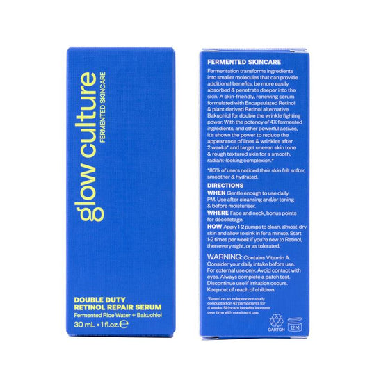 Glow Culture Double Duty Retinol Repair Serum 30ml