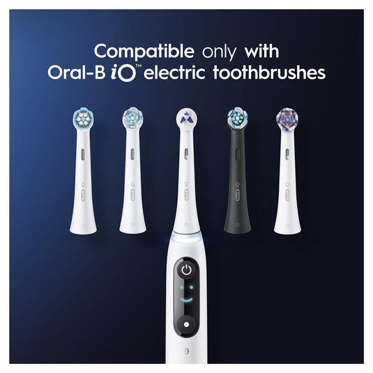 Oral B Power Toothbrush iO Specialised Clean Refills White 2 Pack