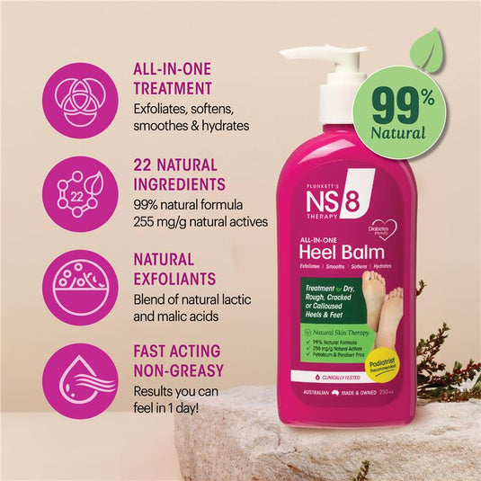 Plunketts NS8 Heel Balm Complex 250ml