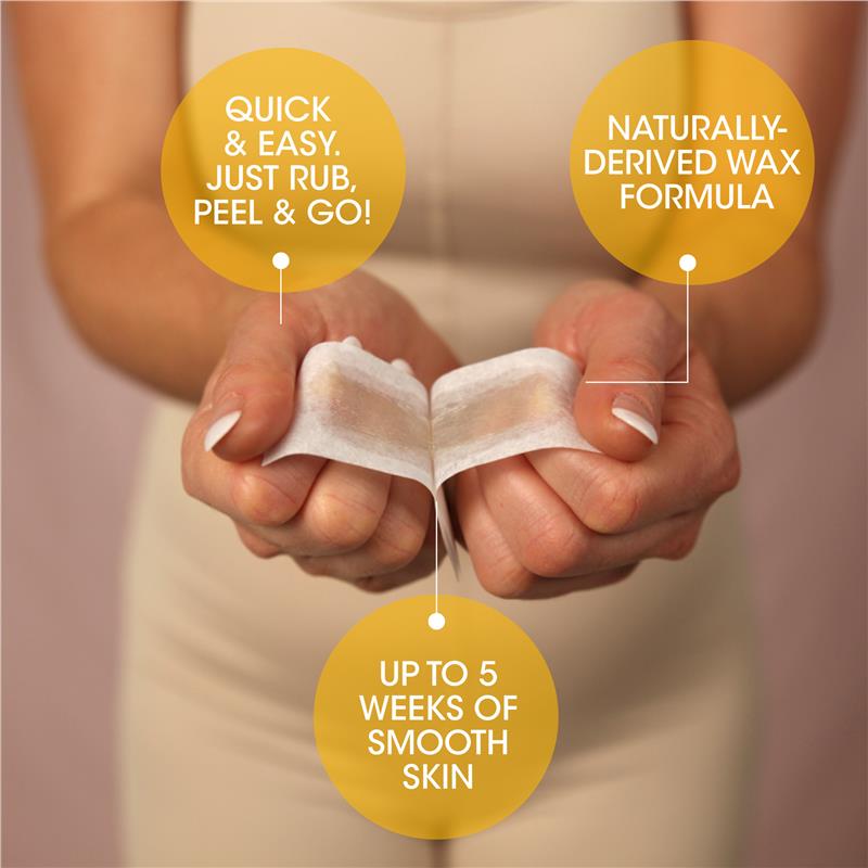 Load image into Gallery viewer, Nad's Natural Body Wax Strips 60 Pack
