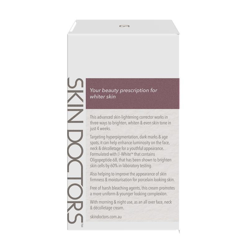 Load image into Gallery viewer, Skin Doctors sd White and Bright Cream Skin Whitening Cream 50ml
