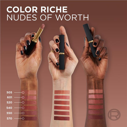 L'Oreal Paris Color Riche Intense Volume Matte Lipstick 520 Nude Defiant
