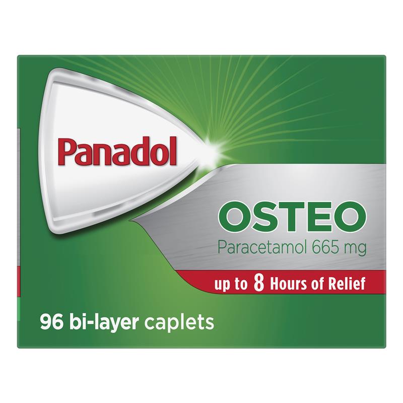 Load image into Gallery viewer, Panadol Osteo Paracetamol Pain Relief 665mg 96 Caplets (S3)
