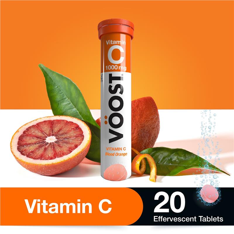 Load image into Gallery viewer, Voost Vitamin C Effervescent 20 Tablets
