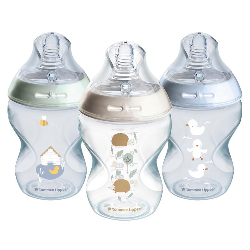 Load image into Gallery viewer, Tommee Tippee Natural Start 260ml PP Bottles Boy 3 Pack
