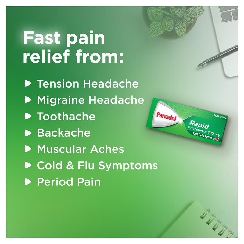 Load image into Gallery viewer, Panadol Rapid Paracetamol Pain Relief 32 Caplets
