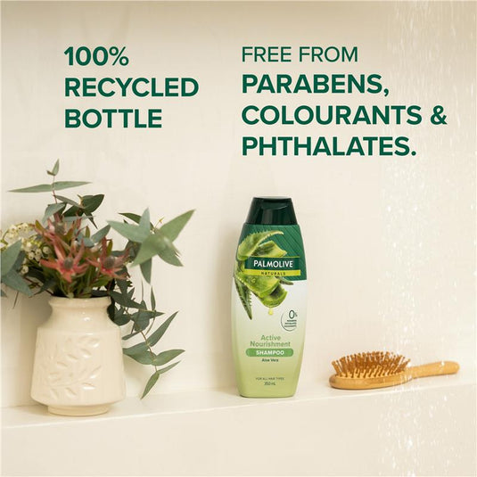 Palmolive Naturals Active Nourishment Normal Hair Shampoo Aloe Vera & Fruit Vitamins 350mL