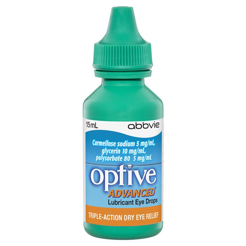 Load image into Gallery viewer, Optive Advanced Lubricant Eye Drops 15ml
