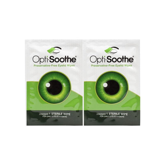 Opti-Soothe Preservative Free Eyelid Wipes 30 Wipes
