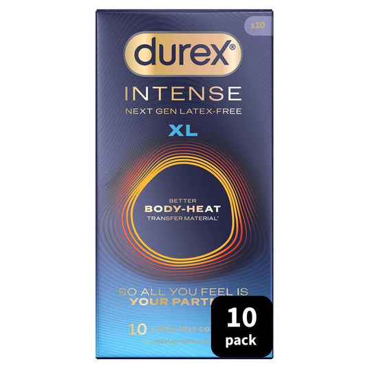 Durex Intense XL Condom 10 Pack