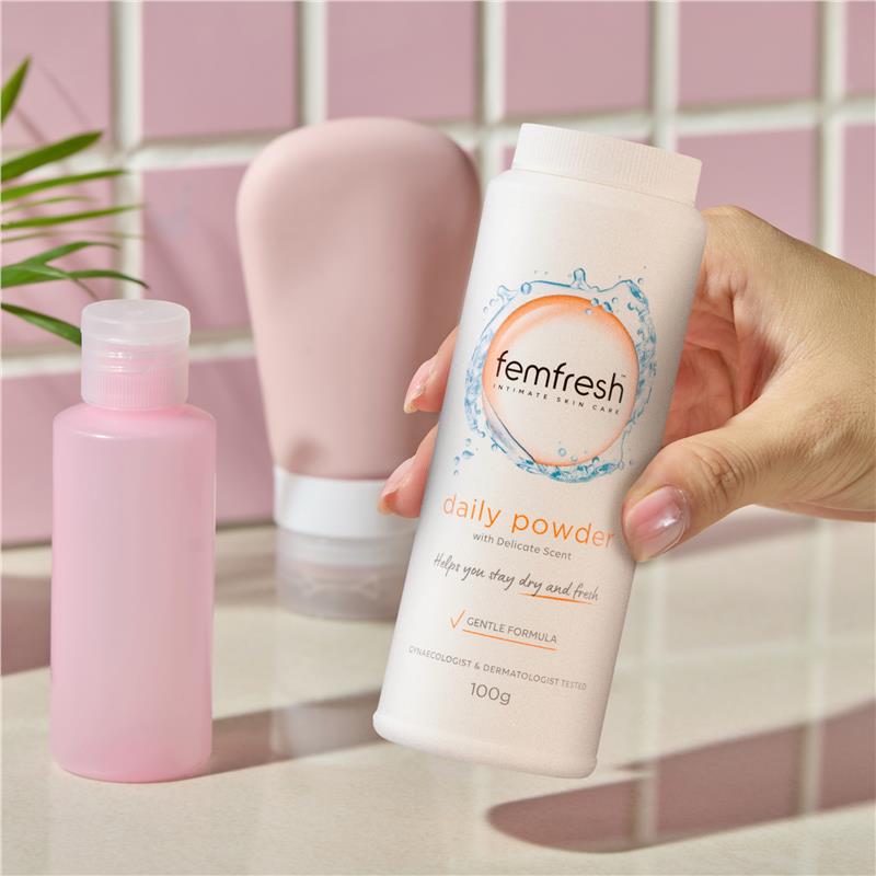 Load image into Gallery viewer, Femfresh Talc Free Powder 100G
