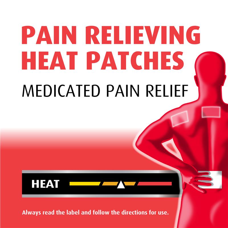 Load image into Gallery viewer, Dencorub Pain Relieving Heat Patches Value 6 Pack
