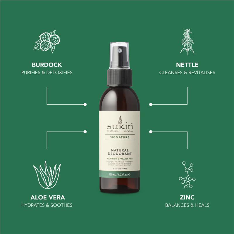 Load image into Gallery viewer, Sukin Natural Deodorant 125mL
