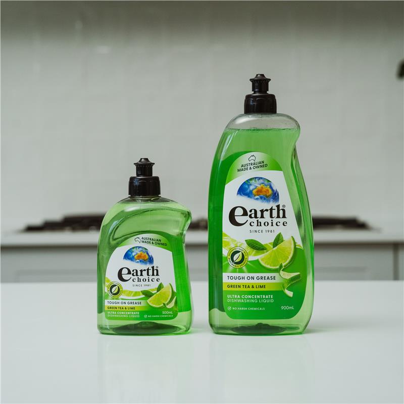 Load image into Gallery viewer, Earth Choice Dishwash Concentrate Green Tea 900ml

