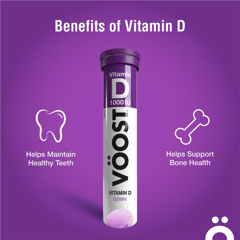 Load image into Gallery viewer, Voost Vitamin D Effervescent 20 Tablets
