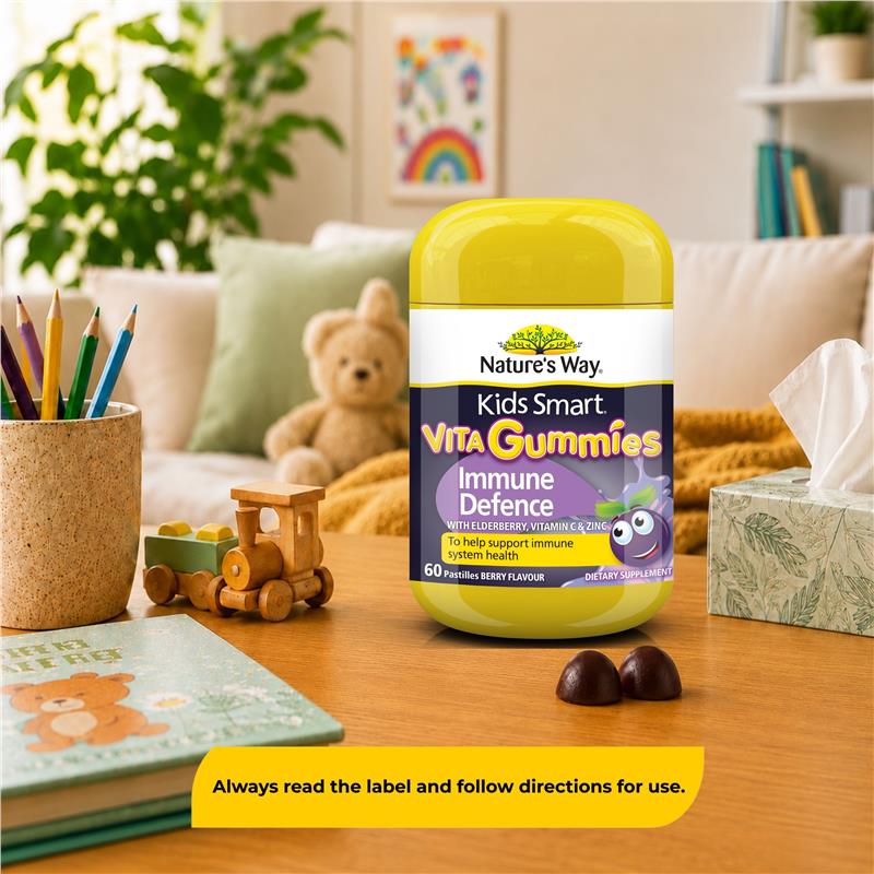 Load image into Gallery viewer, Nature's Way Kids Smart Vita Gummies Immunity 60s For Children
