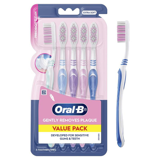 Oral B Toothbrush Precision Clean 5 Pack
