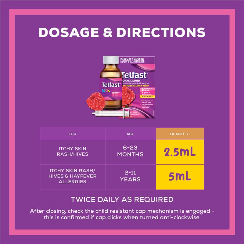 Load image into Gallery viewer, Telfast Kids Oral Liquid 150ml
