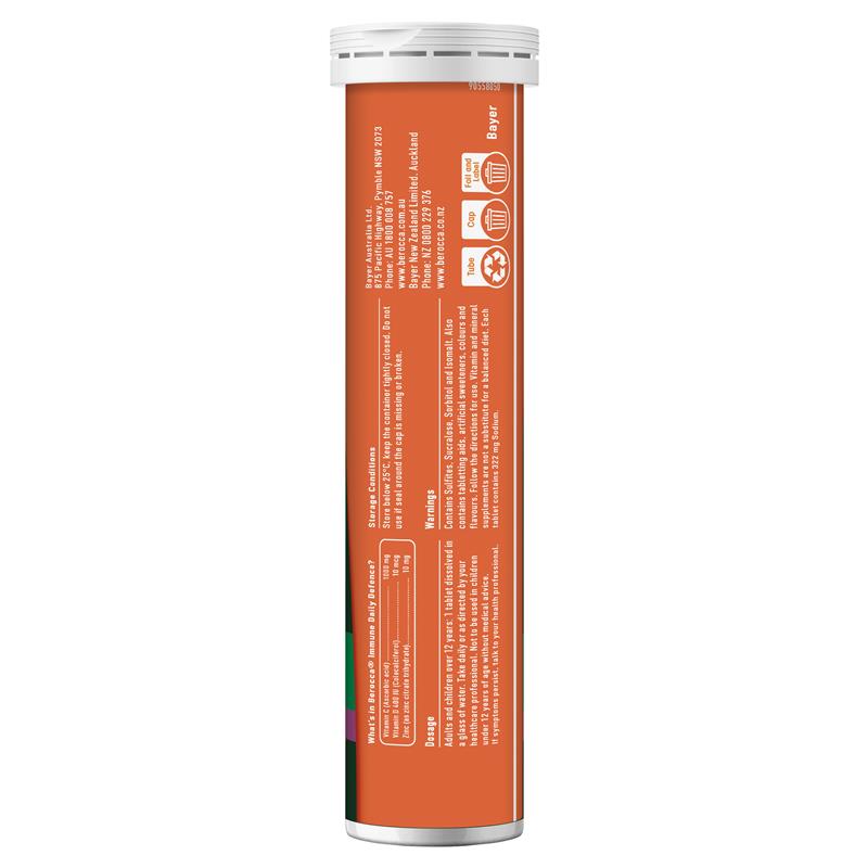 Load image into Gallery viewer, Berocca Immune Daily Defence Blackcurrant 30 Effervescent Tablets
