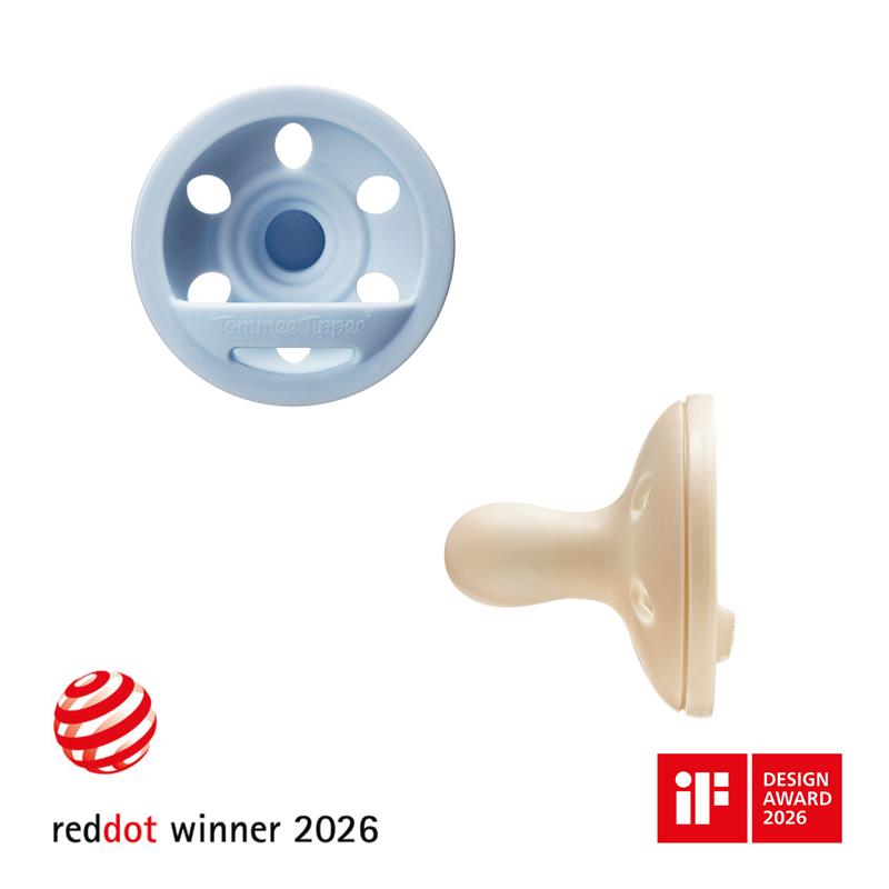 Load image into Gallery viewer, Tommee Tippee Breast Like Soother 0-6 Months 2 Pack
