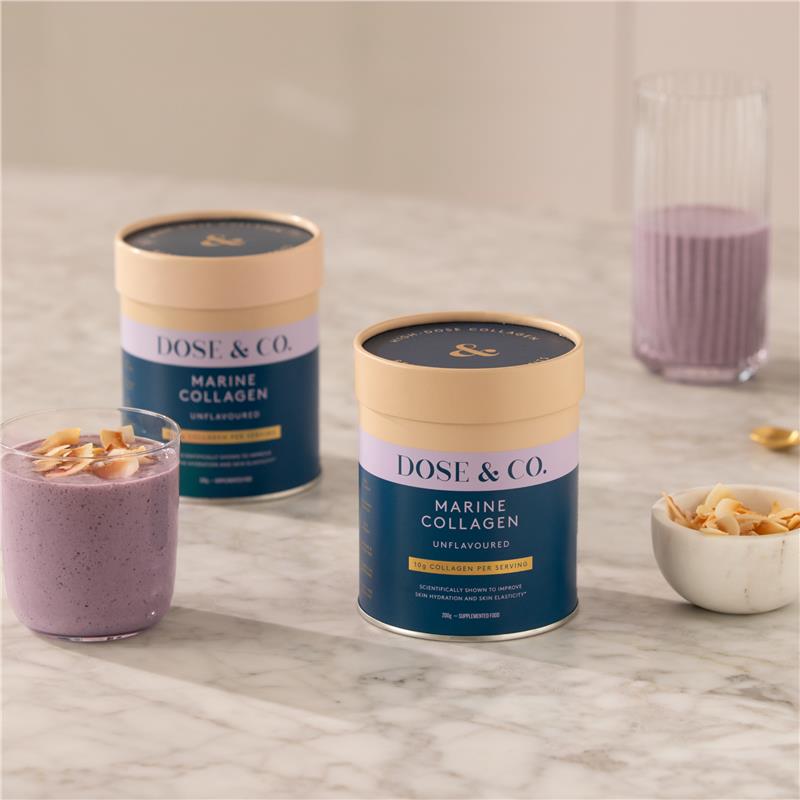 Load image into Gallery viewer, Dose &amp; Co Marine Collagen Unflavoured 200g
