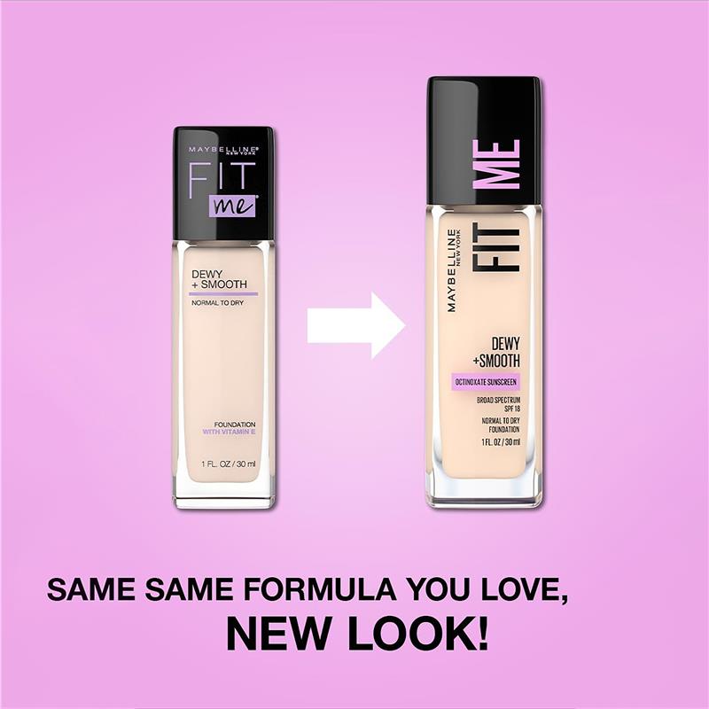 Load image into Gallery viewer, Maybelline Fit Me Dewy Smooth Foundation Java
