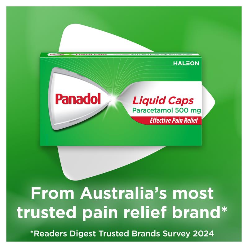 Load image into Gallery viewer, Panadol Liquid Capsules Paracetamol Pain Relief 16 Capsules
