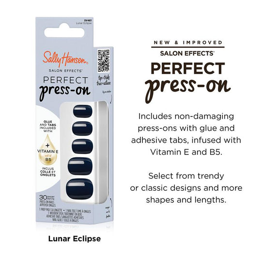 Sally Hansen Salon Effects Perfect Press-On Lunar Eclipse 30 Pieces