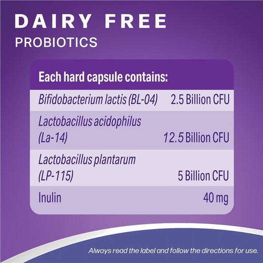 Gastrohealth Dairy Free Probiotic 30 Capsules