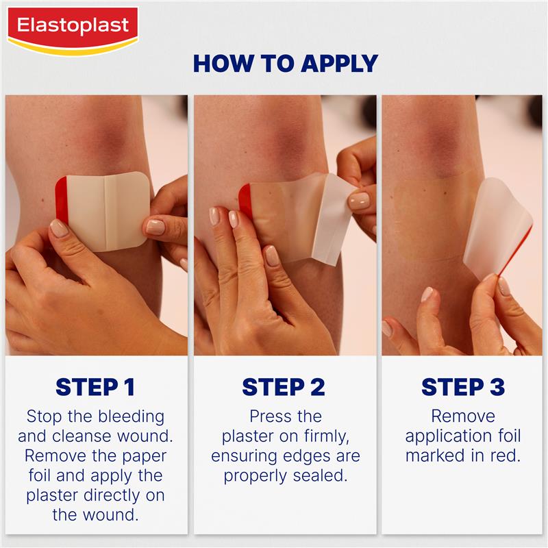 Load image into Gallery viewer, Elastoplast Second Skin Protection Strips 3.6cm x 7.3cm 6 Pack
