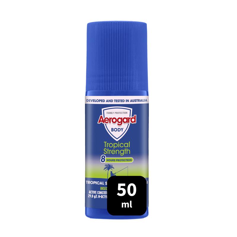Load image into Gallery viewer, Aerogard Roll On Tropical Strength 50mL
