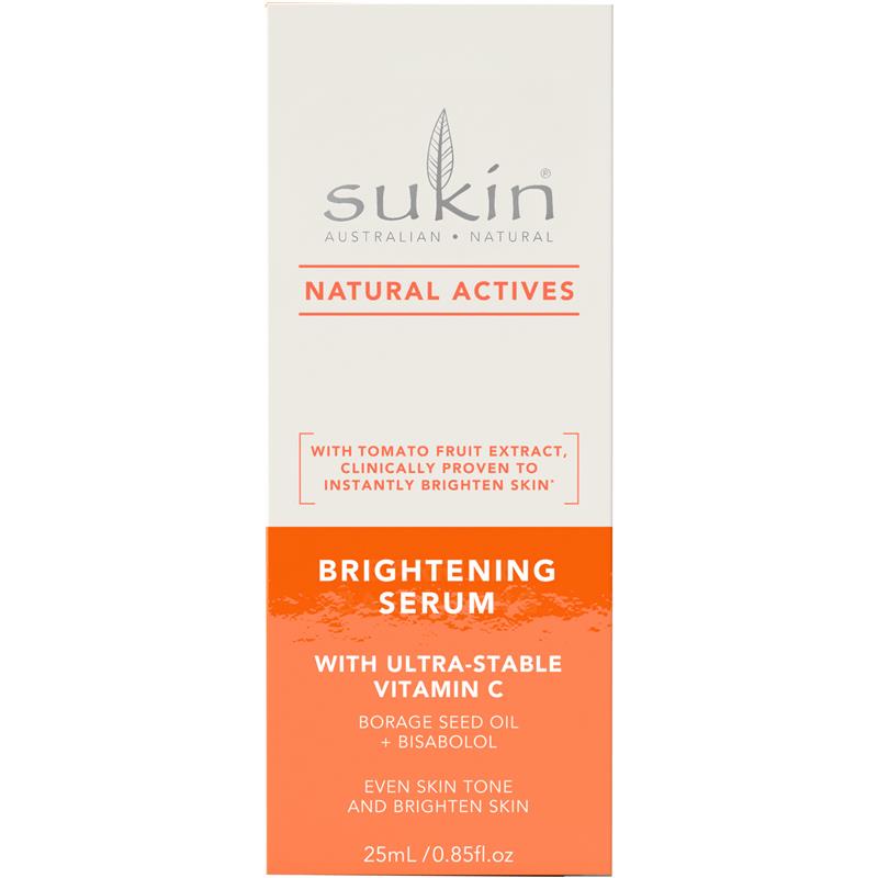 Load image into Gallery viewer, Sukin Natural Actives Brightening Serum with Ultra-stable Vitamin C 25ml
