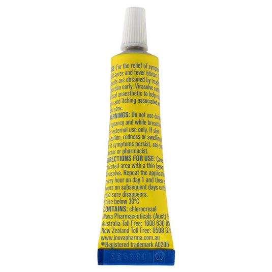 Virasolve Cold Sore Cream