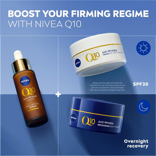 NIVEA Q10 Anti-Wrinkle Expert Dual Action Serum 30ml