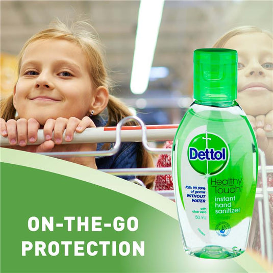 Dettol Refresh Liquid Hand Sanisiter 50mL Healthy Touch Antibacterial