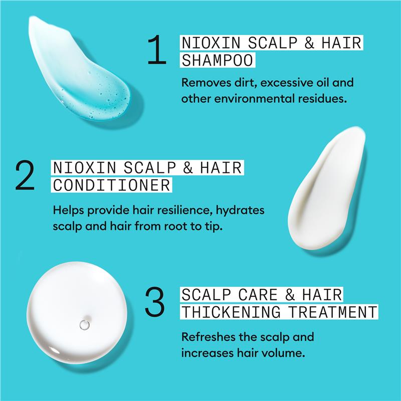 Load image into Gallery viewer, Nioxin Scalp + Hair Thickening System 3 Trial Kit
